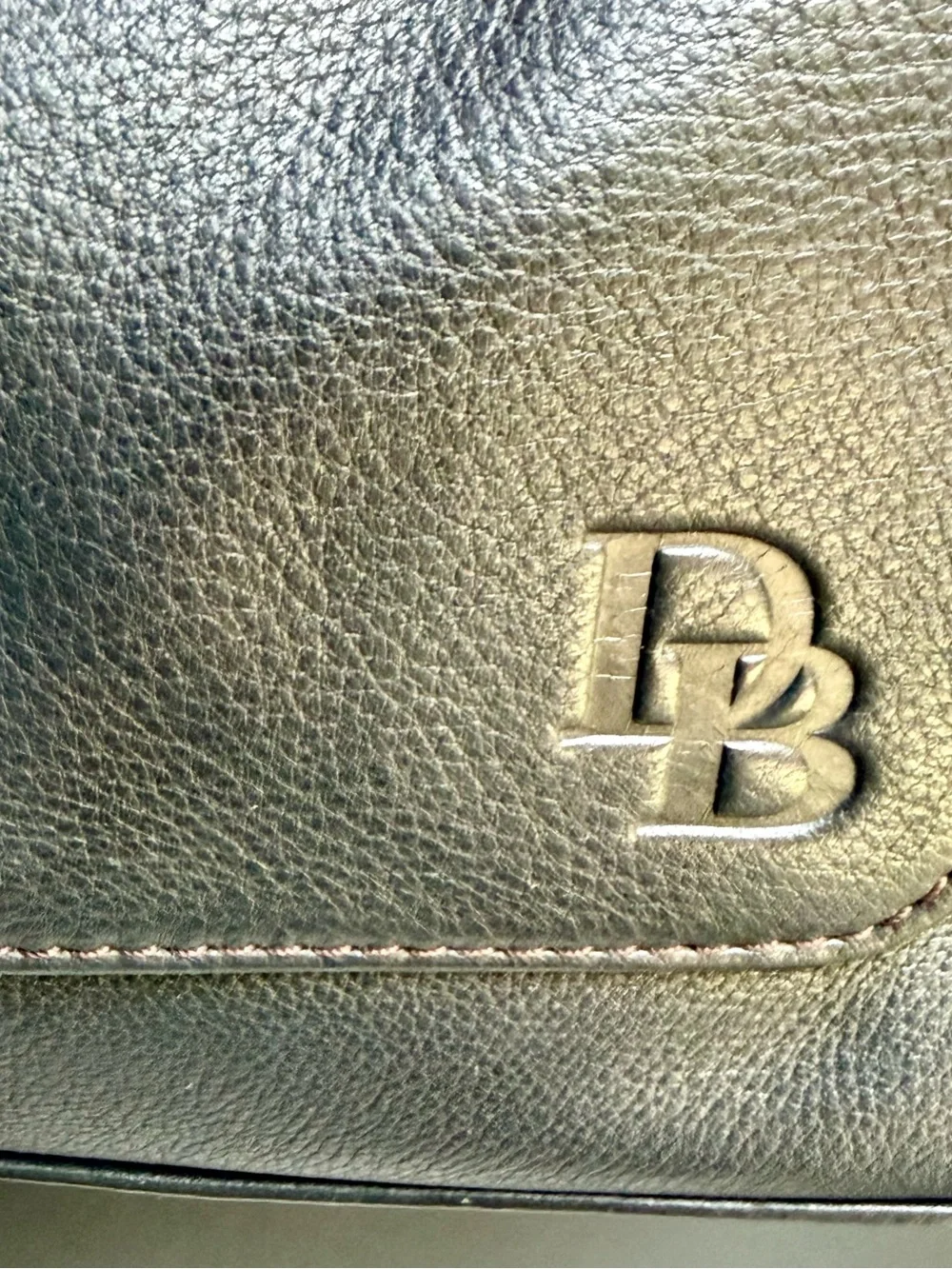 Dooney & Bourke Black Pebbled Leather Lock Sac Hobo Bag 🖤